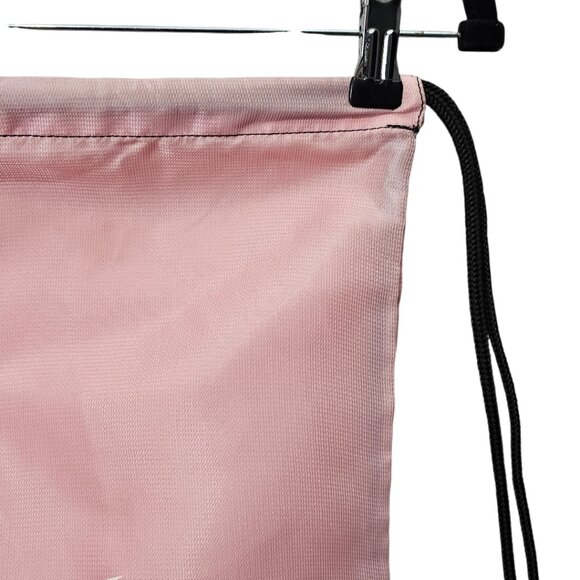 Nike Draw String Training Gym Sack Pink Black Backpack Bag - Picture 4 of 8